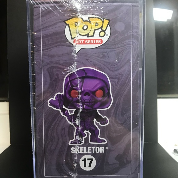 *MINT* SEALED FUNKO SHOP LIMITED EDITION ART SERIES Skeletor #17 - Picture 3 of 6